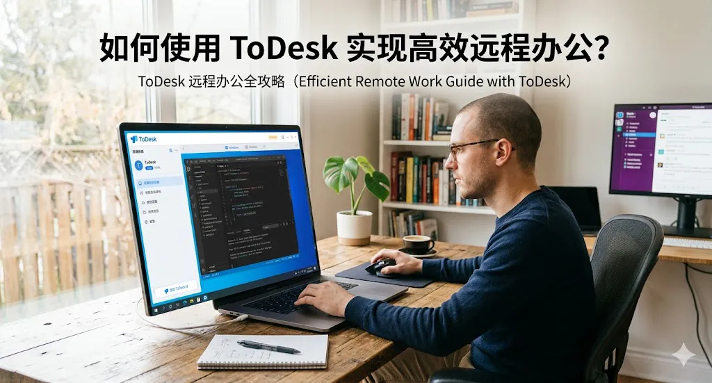 如何使用 ToDesk 实现高效远程办公?