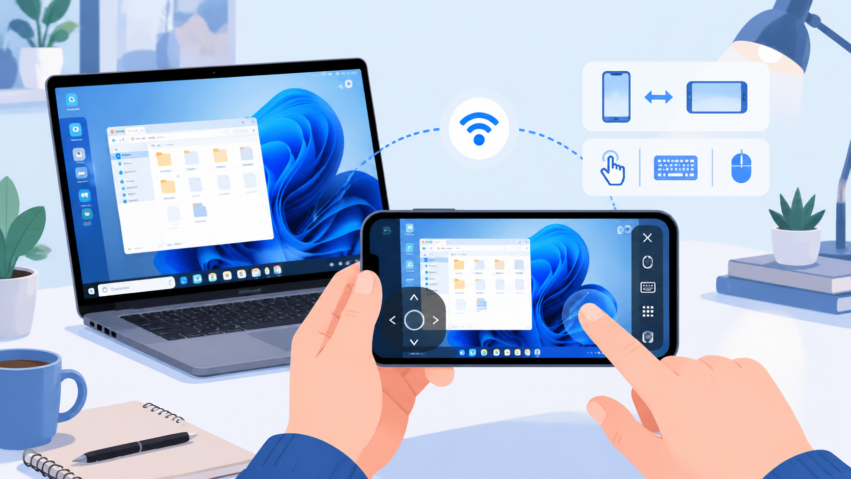 ToDesk手机远程电脑怎么操作?iOS和Android完整使用指南